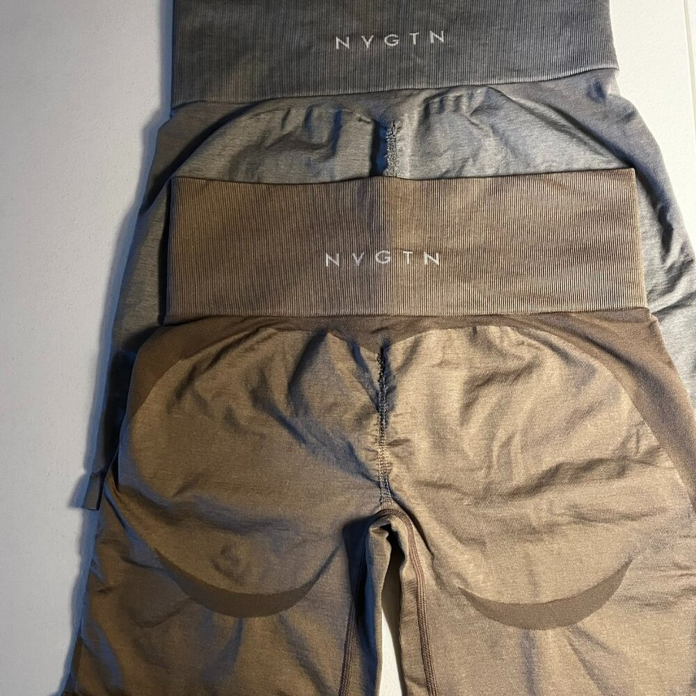 NVGTN Mid-Rise Contour Seamless SHORTS (2 pr)
